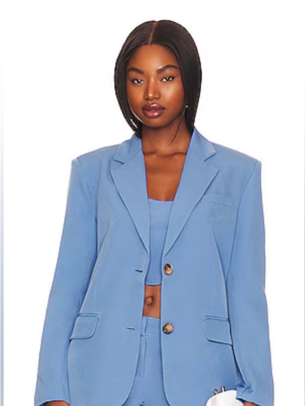SNDYS Women's Light Blue Blazer